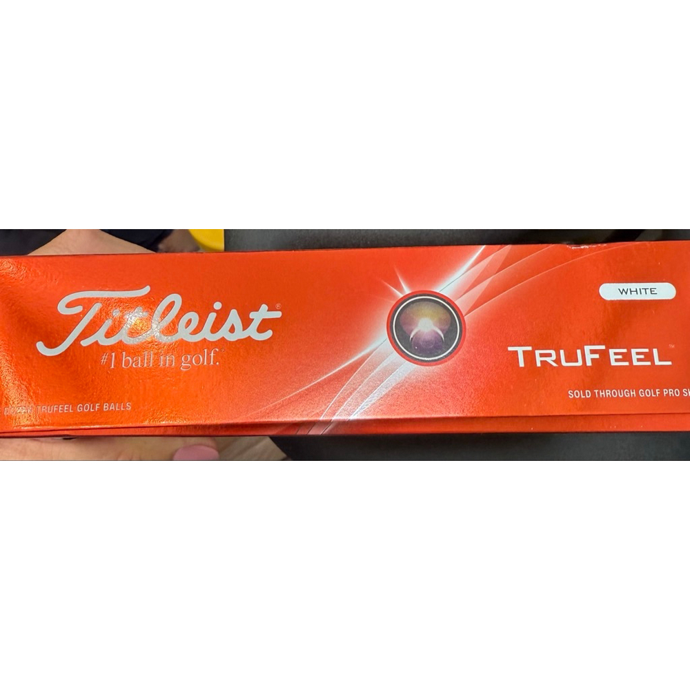 Titleist TruFeel Golf Balls Red/White One Size - Picture 2 of 3